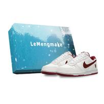 Nike Big Lemon Joy Low top Skateboard Shoes Men's Ecru 355152-150(Team399-S-BOX) 39