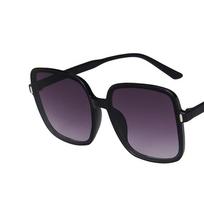 Rice Nail Square Sunglasses Round Face Ladies Anti-ultraviolet Sun Glasses Wild Jelly Eyeglasses Uv400 Eyewear Goggles Other juoda pilka spalva