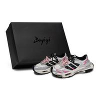 Adidas XLG STORM Chunky Sneakers Unisex Low Top Black/White/Pink/Silver JS0059(Team80-S-BOX) 39⅓