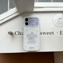 Strawberry Elephant iPhone 16/15/14 Pro Max Magnetic Case with Double Layer and Bracket iPhone 16 Pro Max