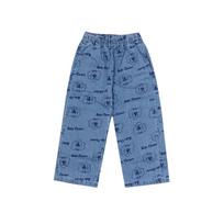 Bobo Choses Pickles The Dog Light Denim Kids Long Pants B126ac096 461 B126AC096 461 (4A)