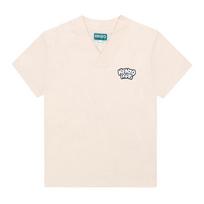 Kenzo Happy SweeT V Neck Kids ShorT sleeVe T shirT K61678 208 K61678 208 (6A)