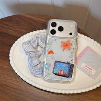 Retro TV Fish Lily iPhone 17/16/15/14 Case iPhone 17 Pro Max