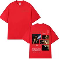 Rapper Junior H Sad Boyz Music Album T Shirt Unisexs Women Hip Hop Retro Short Sleeve TShirts Unisex Pop Music Clothing  Tshirt S