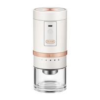 SIMELO Electric Coffee Grinder, Home Automatic Portable Hand Grinder, PLUS Model balta