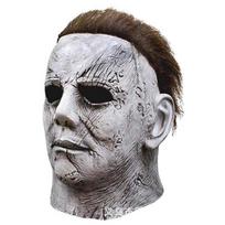 Halloween Latex Ghost Face Mask Headgear for Role-Playing
