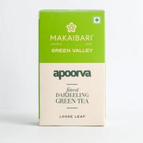 Makaibari Green Valley Apoorva Finest Darjeeling Green Tea 100 Gm Refreshing Energizing Antioxidant Rich Loose Leaf Tea