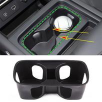 TPE Black For Land Rover Defender 90 110 130 2020-2025 Car Center Console Water Cup Holder Storage Box Car Interior Accessories