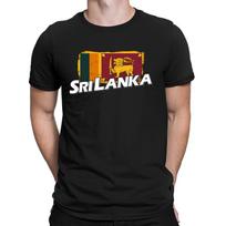 Sri Lanka Flag Football Lankan Gift Country Pride Mens Womens T-Shirts Top #DNE S