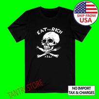 Patti Smith Eat The Rich Men's Black Size S to 3XL XL
