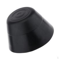 Durable Black PVC Boat Collision Head Cone Flat Strong Kayak Crashproof