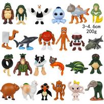 24PCS Series 1,2,3  Italian Brainrot Set Mini Ornaments Toys  Playsets Unique Tung Tung Tung Sahur Tralalero Tralala Figurine Collectible opp bag