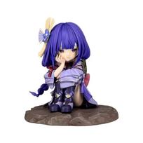 Q Version Raiden Shogun Japanese Version Genshin Impact Limited Edition Figurine Trendy Toys  Playsets Scale Ratio Model Statue Ornament Anime Figure