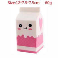 Toys Popcorn Squeeze Kawaii Food Fries Chips Milk Box Slow Rising Soft Squeeze Toy Fun Gags Joke Party Props