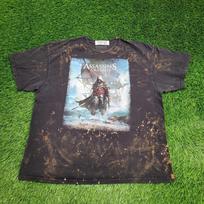Assassins Creed Shirt XL 24x28 Baggy Bleached Black Flag 4XL