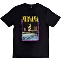 26 Nirvana Stage Jump Licensed T-Shirt Men's- Unisex T-Shirt S įvairiaspalvis