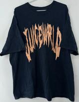 Juice Wrld 999 Orange Logo Black Tee Size XXL Mens T-shirt XL