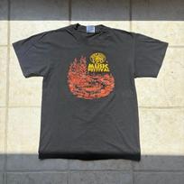 90s Vintage Fort Ross VFD Music Festival California Black Graphic T Shirt Medium 3XL