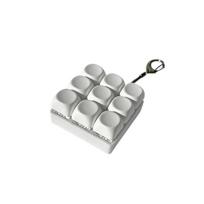 Keyboard Keycap Fidget Keychain, Satisfying Click Sound ASMR Stress Relief Toy, Portable Push Button Anxiety Relief for Office