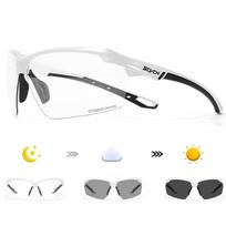 SCVCN Fotochrominiai dviračių akiniai Vyrams MTB Dviračių akiniai nuo saulės Moterims Road Bike Akiniai UV400 Lauko Sporto Bėgimo Akiniai Photochromic-1lens white
