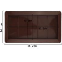 Dubai DIY 10-Cell Silicone Chocolate Mold for Waffle Cubes