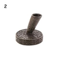 Vintage pen holder Metal European style Round Base Desktop Organizer Gift For Students Writing Accessories