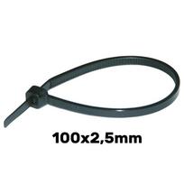 Cable Ties 100 X 2.5Mm Uv Black Haupa 100 Pcs