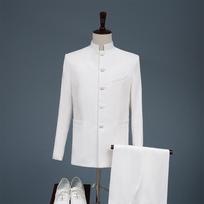 2023 Zhongshan Suit: New Chinese Style Chorus Performance and Formal Host Attire Large balta