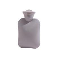 Enhanced Fashion Hot Water Bottle: Explosion-Proof, Portable Hand Warmer, Large Capacity, Refillable for Winter Students. 500ml šviesiai pilka spalva