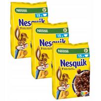 Nestle Nesquik Pusryčių dribsniai Šokoladas 3X450G