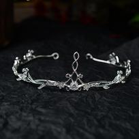 Karūna tiara nuotaka super pasakų princesė vestuvinė suknelė tiara paprasta ir elegantiška karalienė vestuvės gimtadienio dovana