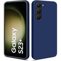 Case for Samsung Galaxy S23+ (S23 Plus), Shockproof Liquid Silicone Slim Protection Blue