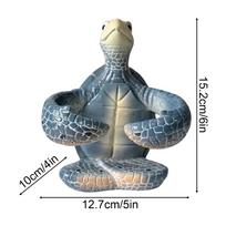 Salt and Pepper Shaker Holder Artistic Ornament Counter Pepper Shaker Holder Turtle Shape for Christmas Housewarming Dining