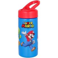 Vandens buteliukas - STOR - Super Mario - Mėlynas - Be BPA plastiko - Vaikams mėlyna