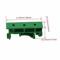 5Set/10pcs DRG-01 PCB DIN 35 Rail Adapter Circuit Board Mounting Bracket Mount Holder Fit For DIN 35 Mounting Rails China Mainland