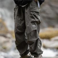 Vintage Baggy Hiking Cargo Pants Men Waterproof Casual Sport Jogging Sping Summer Parachute Pants Outdoor Wide leg Trousers 3XL