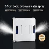 2026 Ultra-thin Smart Window Cleaning Robot with Dual Water Spray & Remote Control European Standard