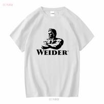 JOE WEIDER Fitnesas Kūno kultūra Softstyle Marškinėliai Senoviniai Išplauti Su Grafika Unisex Mada Patogūs Tampomi Vyras S juoda