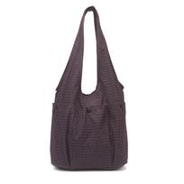 Women's Large Capacity Pformed Bag Pleated Shoulder Tote Bag Underarm Bag violetinė