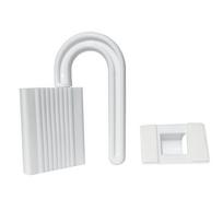 New PP Door Stopper Anti Pinch Hand Anti-grip Safety Lock Easy to Install Durable Finger Protector Door sidabras