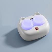 Ultrasonic Contact Lenses Cleaner Fully Automatic Portable Protein Cleaning Machine with Removable Box Remove Tear balta