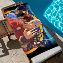 Towel Beach A-avatarS-ES Bath Quick-Drying Lightweight Portable Sauna Camping Swim Last Airbender Pool Aang Travel W40*H60(CM)