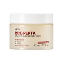 NACIFIC Ryžių Peptidų Kolageno Švytėjimo Elastingas Kremas 50ml - Stangrinantis & Giliai Drėkinantis Veido Drėkiklis