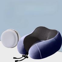 U formos atminties putplasčio kaklo pagalvės Minkšta kelioninė pagalvė masažinė kaklo pagalvė miegui lėktuvas pagalvė gimdos kaklelio sveikatos priežiūros patalynė mėlyna