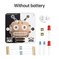 Ladybug Solder Project Kit: DIY Electronics Robot LED Electronics Beginner Learning Welding Fun DIY Kit  Emitting Tube Module