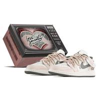 Jordan Air Jordan 1 žemi sportiniai krepšinio bateliai Vintage GS Pilki Rožiniai 553560-053(TeamA-S-BOX) 39