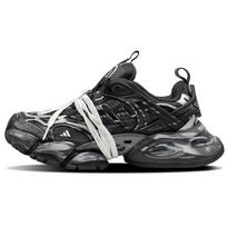Adidas XLG RUNNER DELUXE žemi bėgimo bateliai Unisex Juodi IH0070(Komanda862-) 42