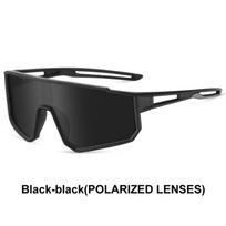 Nauji vaikiški poliarizuoti akiniai nuo saulės su UV400 apsauga, jaunimui, tinkami softbolui, beisbolui, dviračių sportui, fotochrominiai akiniai nuo saulės berniukams ir mergaitėms 5-13 m. black