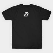 Men Black Print T-shirt Commencal No-Cut Transfer Paper Print Cotton Tshirt S juoda