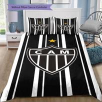 Atlético Mineiro  CAM  Bedding Set, Football Club Logo Duvet Cover with Pillowcases, No Comforter 135x200cm